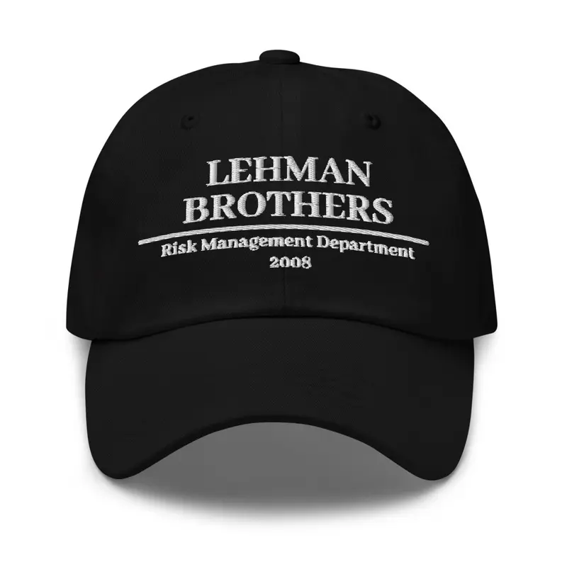 Lehman Brothers Risk Management 2008 Hat